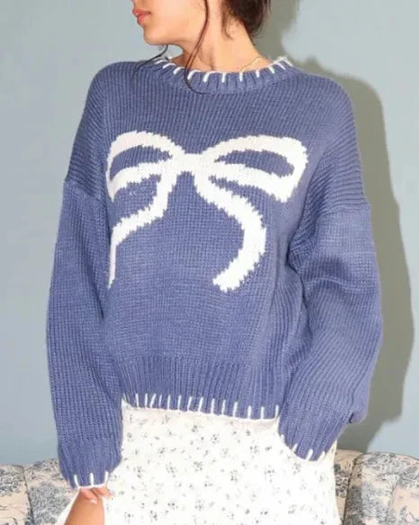 Vintage Bow Sweater